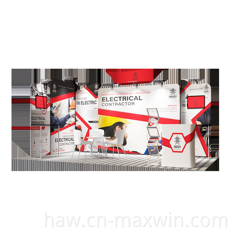 Hōʻike i ka hoʻolaha lima lima 1 2 Exhibition Booth2 1 2